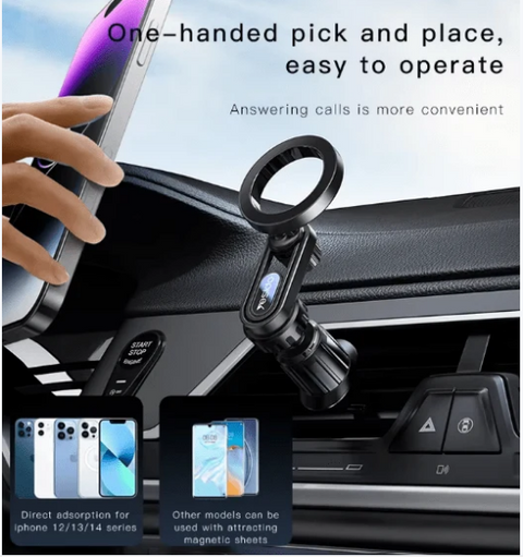 Metal Magnetic Car Phone Stand