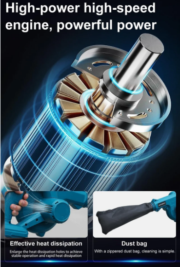 Cordless Leaf Blower Vacuum