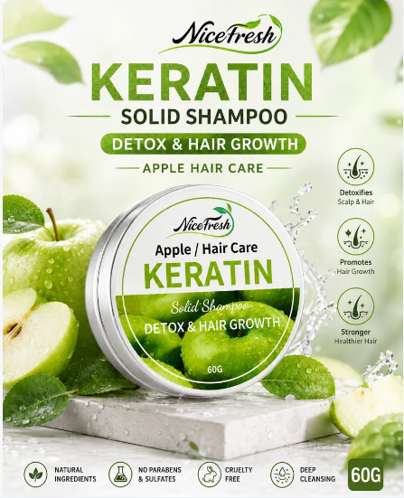 NiceFresh Keratin Shampoo Bar