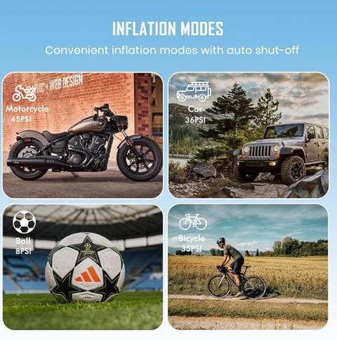 Portable Digital Air Compressor Tire Inflator