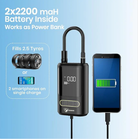 Portable Digital Air Compressor Tire Inflator