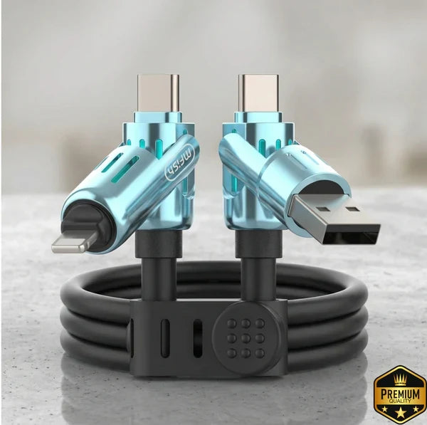 4-in-1 USB Fast Charging Cable - 240W