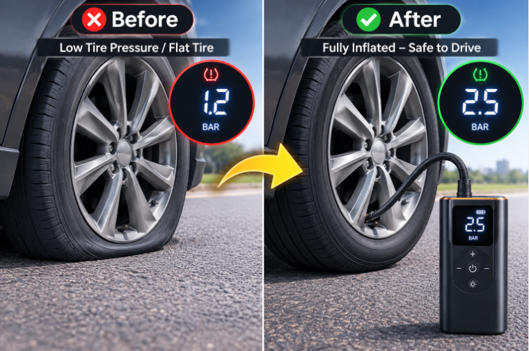 Digital Tire Inflator
